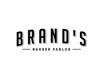 Brand's Barber Parlor logo design by labo