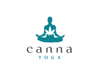 Canna Yoga Logo Design