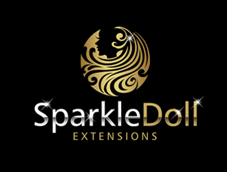 Sparkle Doll Extensions logo design by ingepro