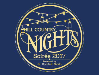 Hill Country Nights at Reunion Ranch 2017  Presented by St. Dominic Savio logo design by jaize