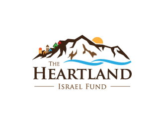 The Israel Heartland Fund logo design by zakdesign700