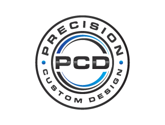 Precision Custom Design (PCD) logo design by igor1408