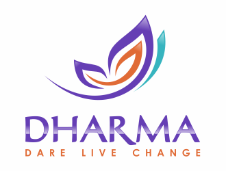 DLC Dare to Live the Change logo design by up2date
