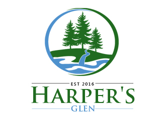 Harper's Glen logo design by dukdo