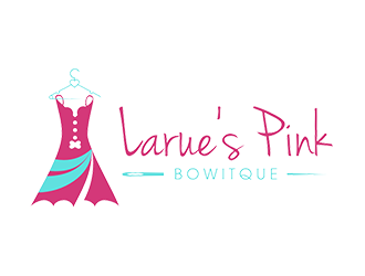 Larue's Pink Bowitque logo design by checx