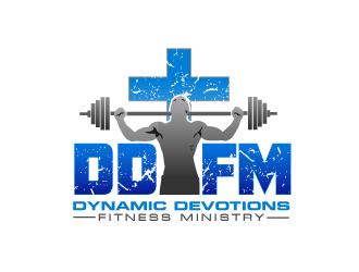 Dynamic Devotions Fitness Ministry (DDFM is the abbreviation... either one! :) ) logo design by THOR_