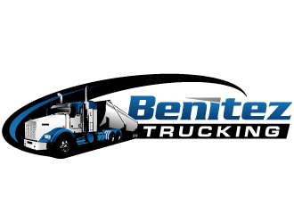 Benitez Trucking logo design by scriotx