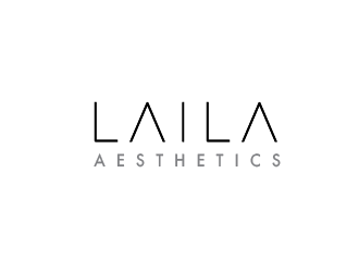 Laila Aesthetics logo design by Rachel