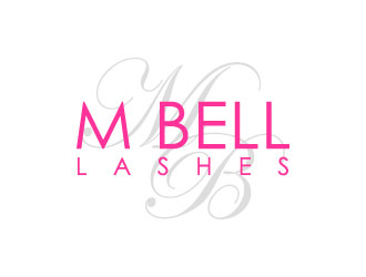 M Bell Lashes logo design by J0s3Ph