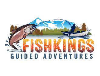 Fishkings Guided Adventures logo design by THOR_