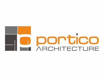 Portico Architecture Logo Design