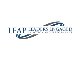 LEAP: Leaders Engaged in Action and Performance logo design by agil