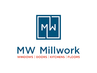 MW Millwork logo design by yeve