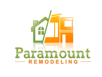 Paramount Remodeling logo design by chuckiey