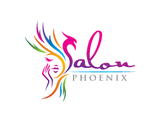 Salon Phoenix logo design by Conception