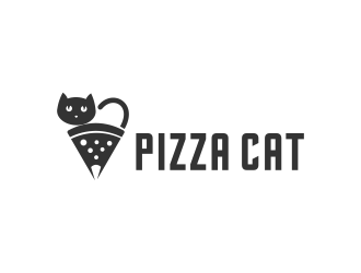 Pizza Cat logo design by senandung