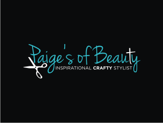 Paige's of Beauty Inspirational Crafty Stylist logo design by agil