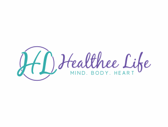 Healthee Life - Mind.Body.Heart Logo Design