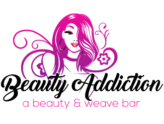 Beauty Addiction A beauty & weave bar logo design by scriotx