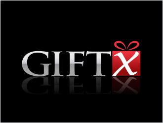 GIFTX Gift Boutique Logo Design