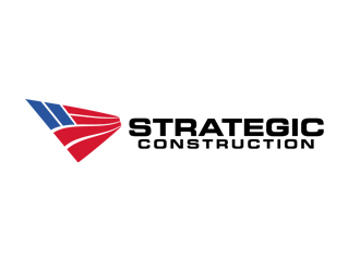 Strategic Construction logo design by chuckiey