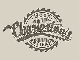 Charleston's Wood Artisans logo design by krot278