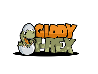 Giddy T-Rex Logo Design