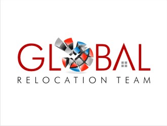 Global Relocation Team logo design by GURUARTS