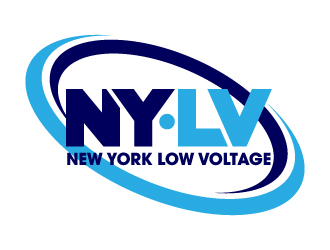 NY-LV "New York Low Voltage" logo design by jaize