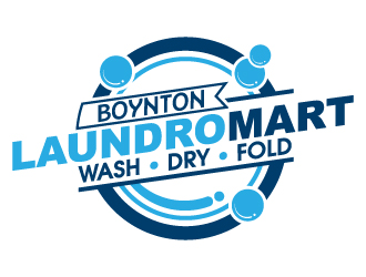 Boynton LAUNDROMART logo design by jaize