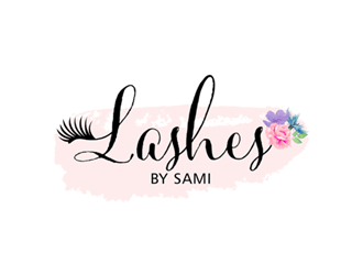 Lashes By Sami logo design by ingepro