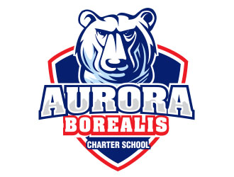 Aurora Borealis Charter School Logo Design