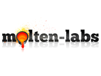 Molten-Labs (Please note that there is a hyphen) logo design by jaize