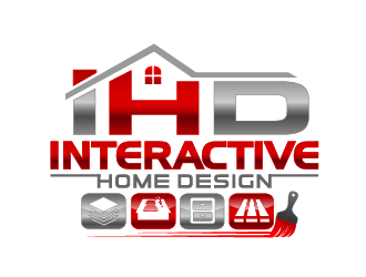 Interactive Home Design (IHD) logo design by THOR_