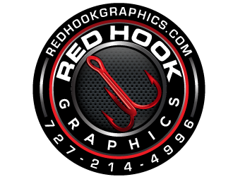 Red Hook Graphics logo design by scriotx