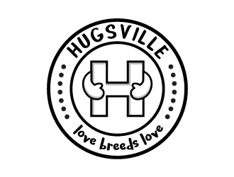 Hugsville Logo Design