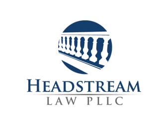 Headstream Law PLLC logo design by chuckiey