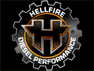 Hellfire Diesel Performance logo design by ingepro