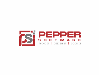 Pepper, Pepper Software, Pepper Software Consulting, Pepper Coding logo design by kimora