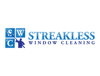 Streakless Window Cleaning logo design by abss