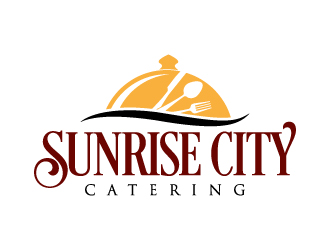 Sunrise City Catering logo design by jaize