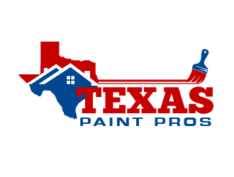 Texas Paint Pros logo design by THOR_