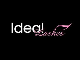 Ideal Lashes logo design by naldart