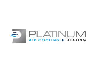 Platinum Air Cooling & Heating LLC logo design by gipanuhotko