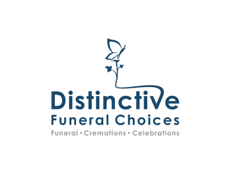 Distinctive Funeral Choices logo design by Gravity