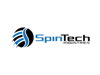 SpinTech Industries logo design by peacock