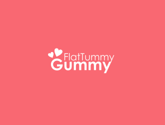 FlatTummyGummy logo design by AndrejApostolov