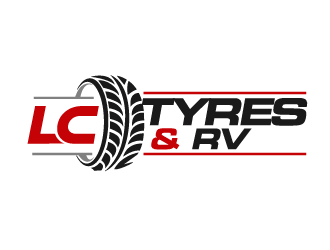 LC Tyres & RV logo design by THOR_