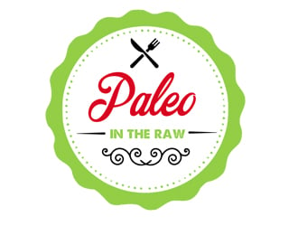Paleo In The Raw logo design by PrimalGraphics