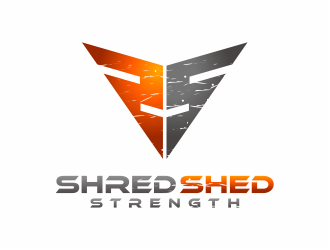 Shred Shed Strength logo design by mutafailan